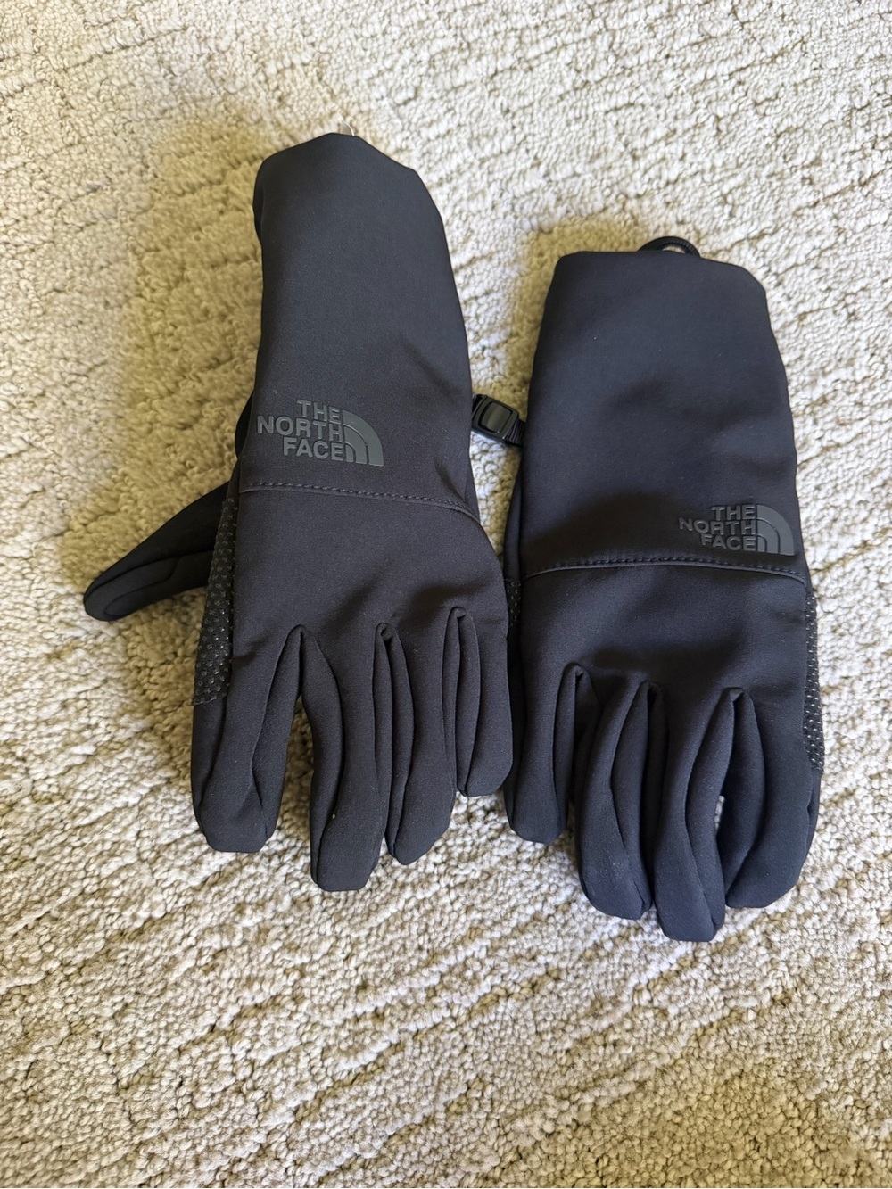 The North Face Men's Black Softshell Touchscreen Gloves